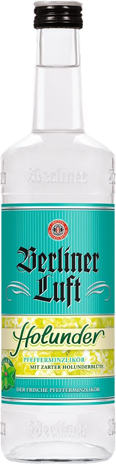 Berliner Luft Holunder Pfefferminzlikör 0,7 L